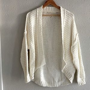 Anthropologie Moth Chunky Knit Cardigan
